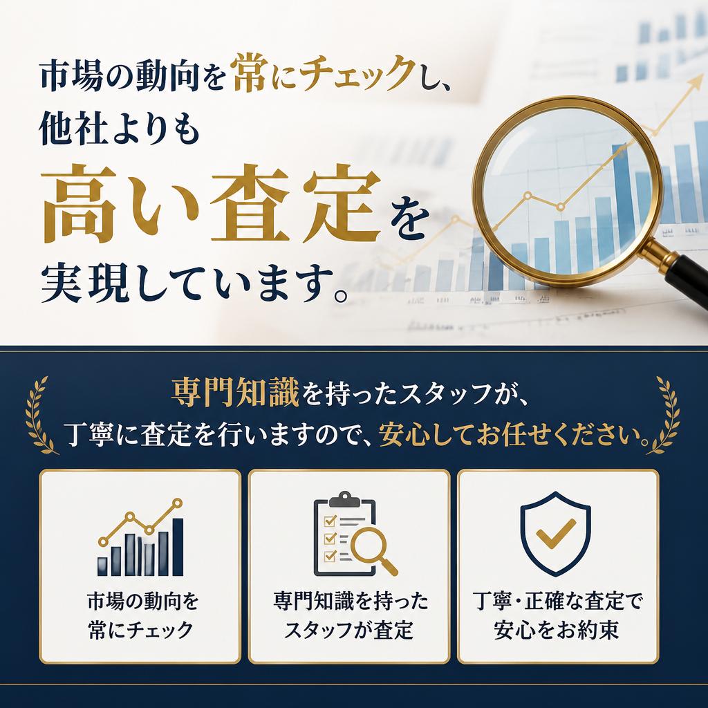高価査定の理由