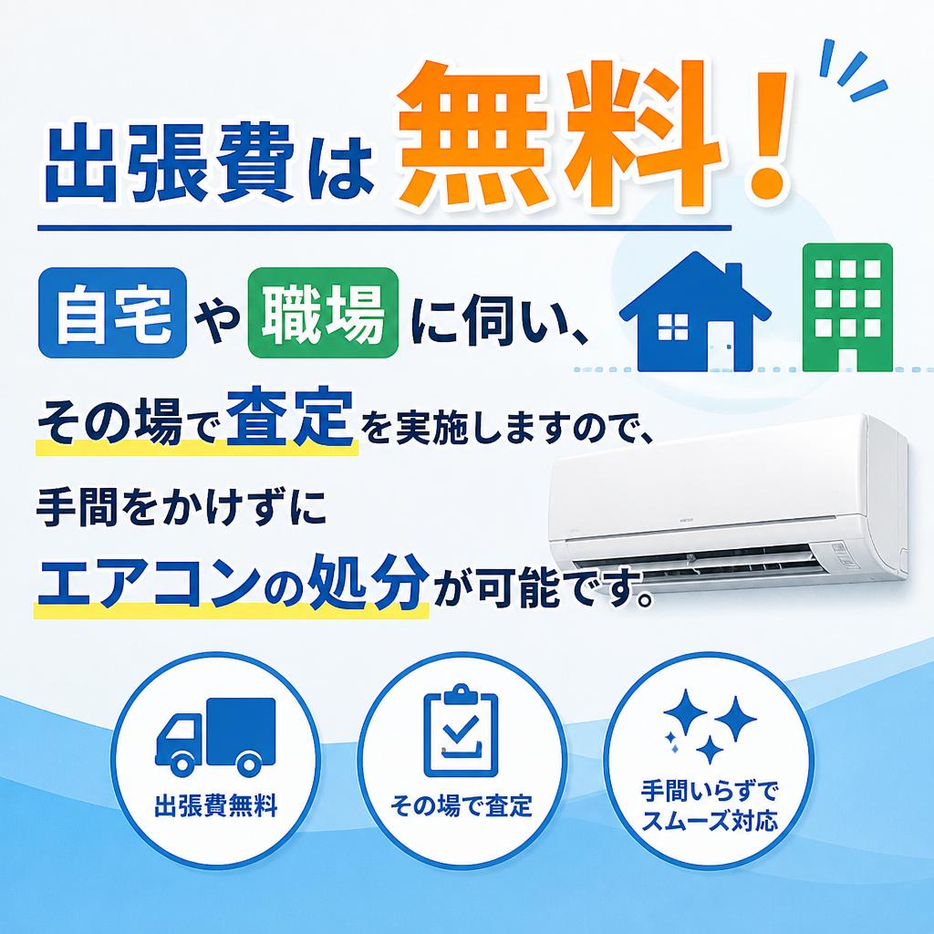 出張買取で手間なし！