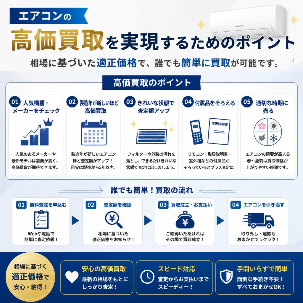 高価買取のポイント