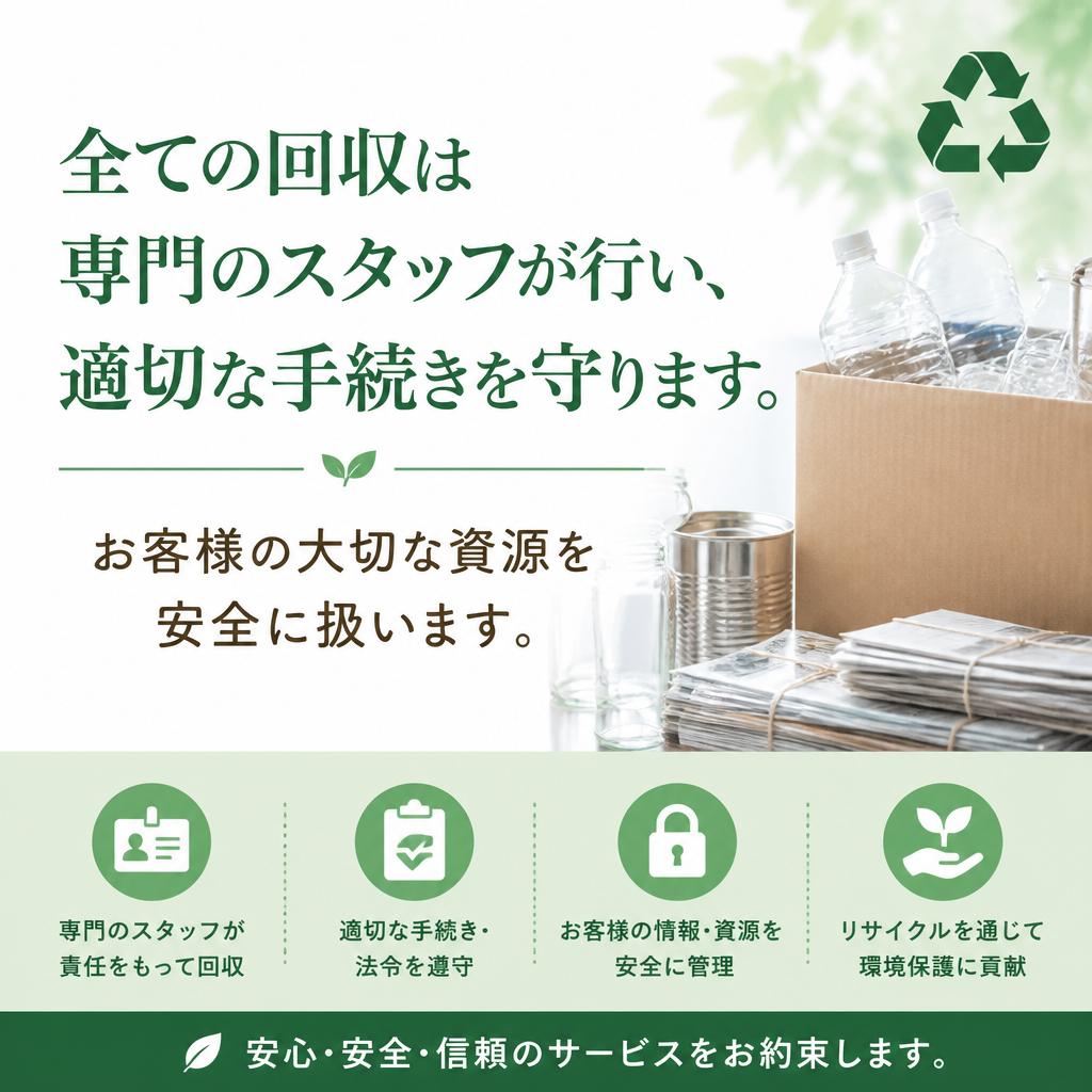 安心・安全なサービス