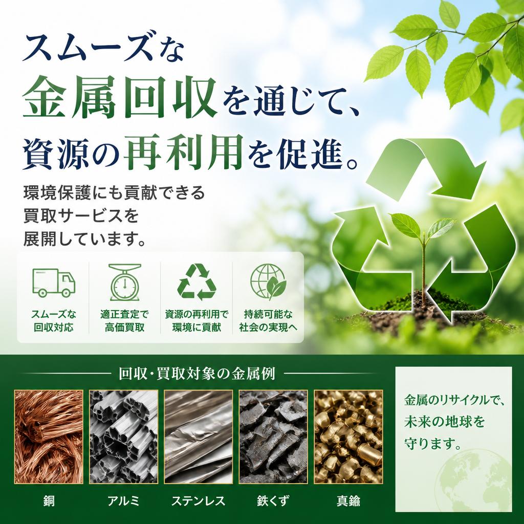 資源再利用で環境へ貢献