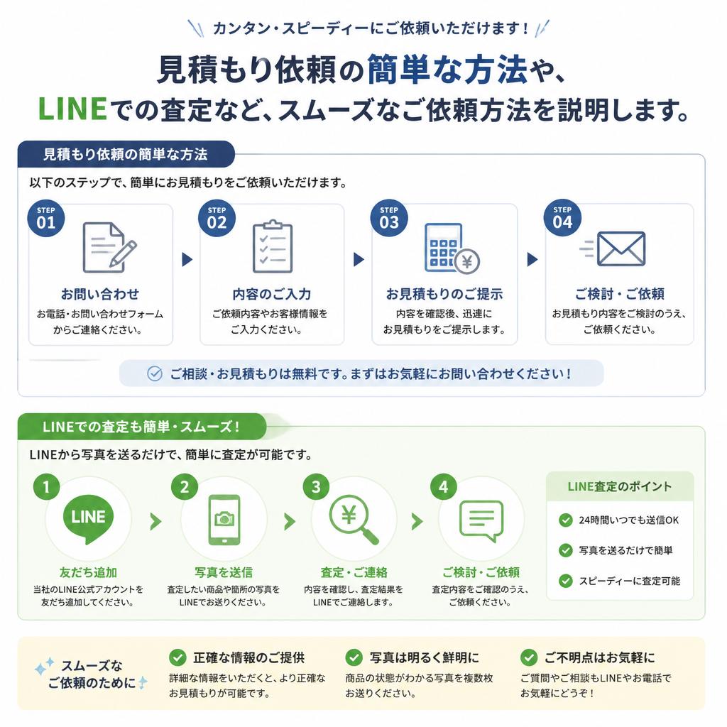 5. 無料見積もりのご案内