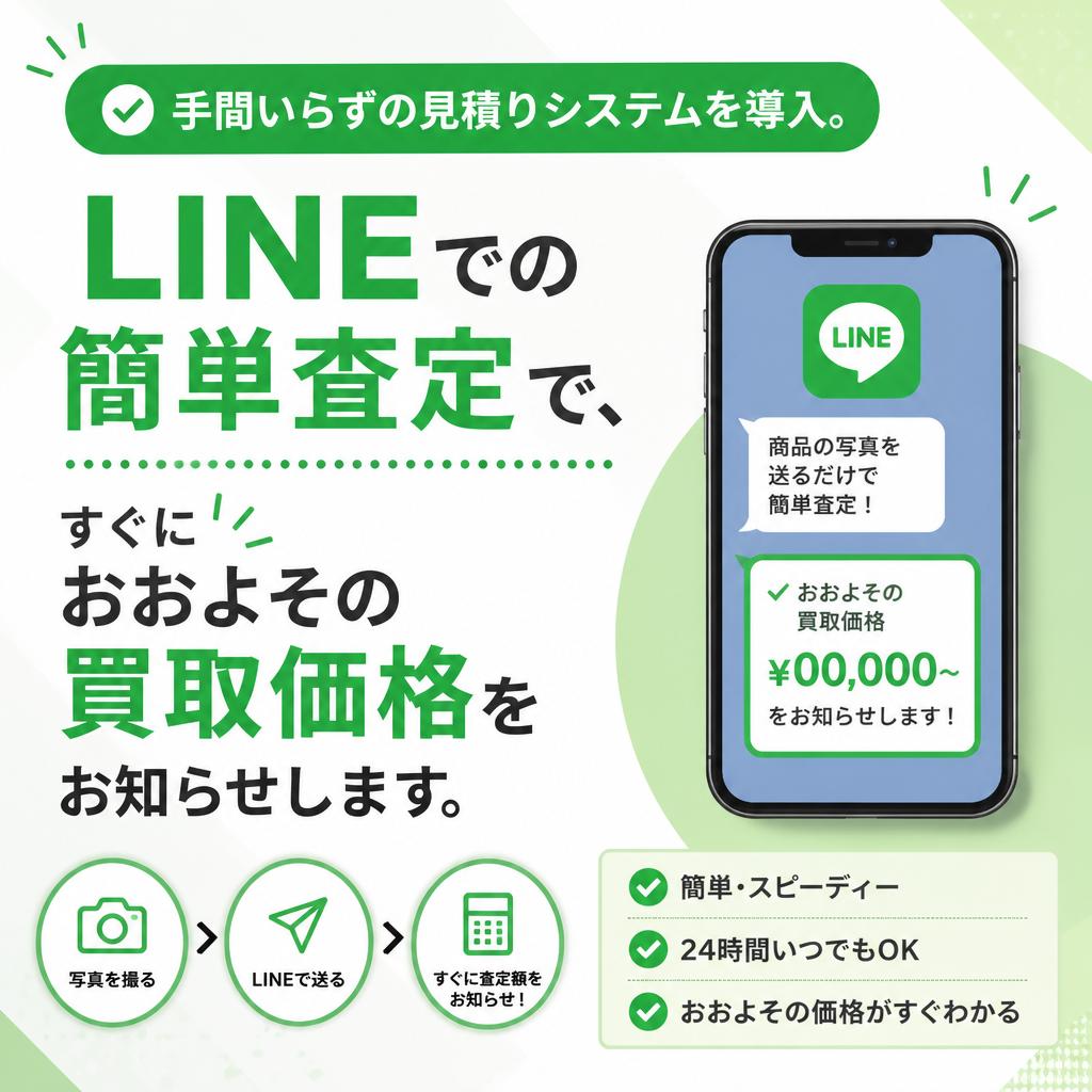 簡単見積りと査定方法