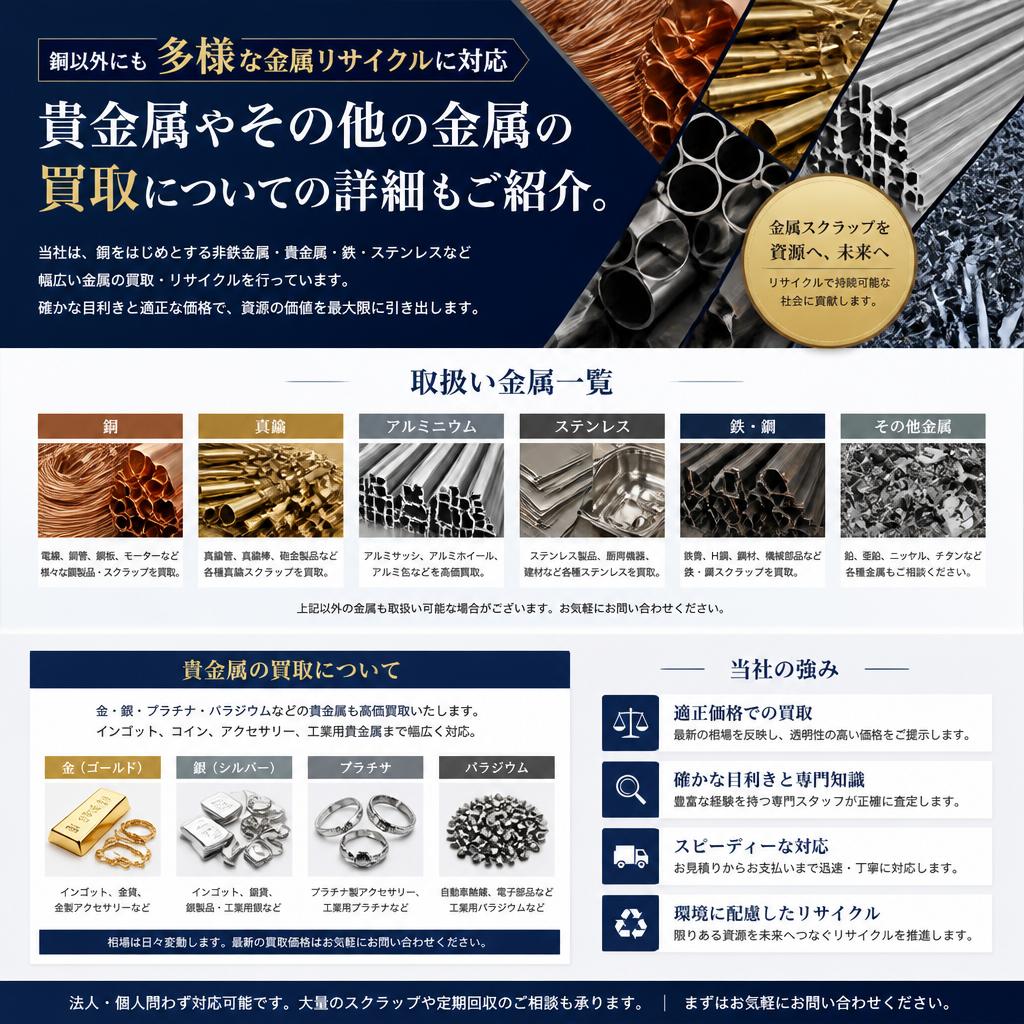 幅広い対応品目