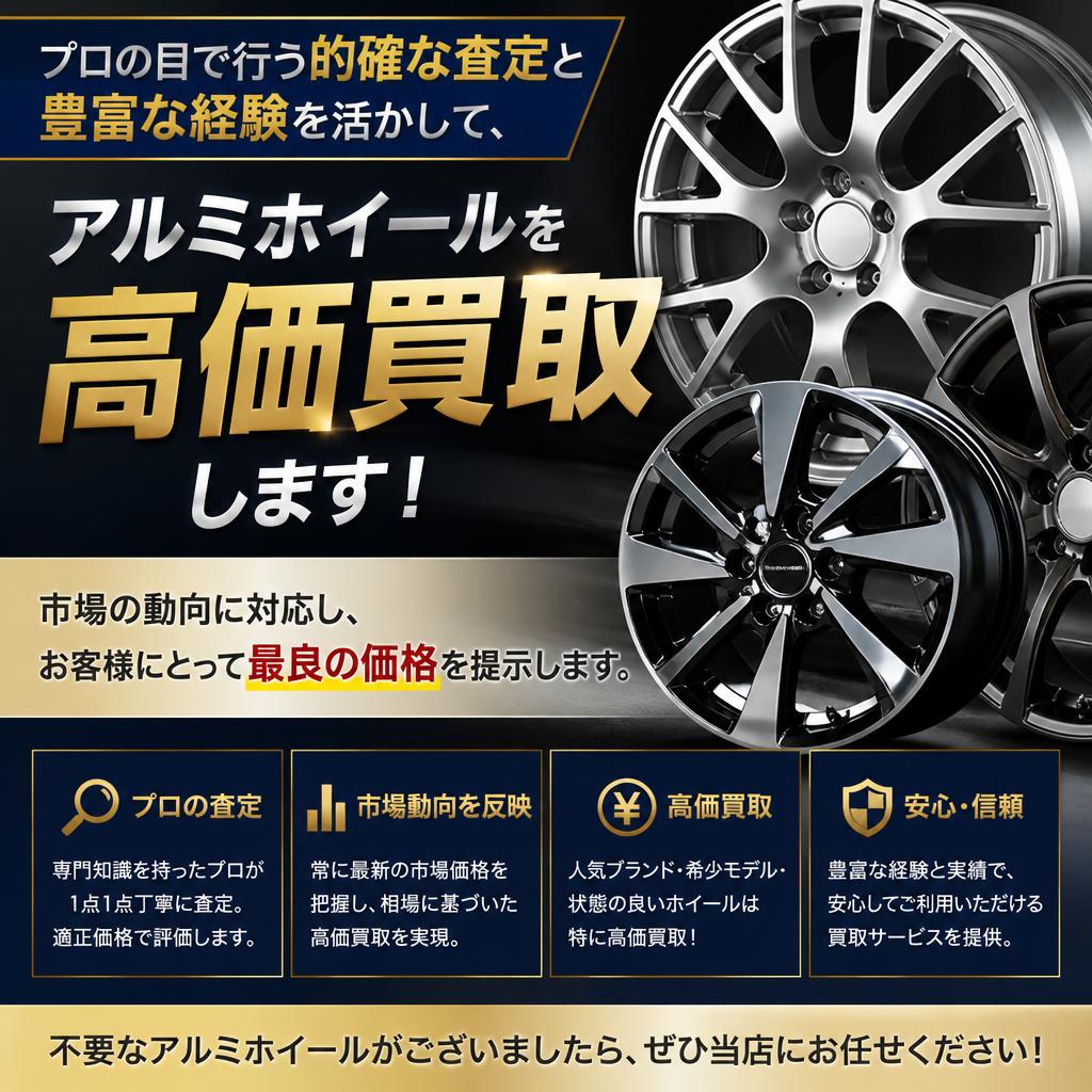高価買取の理由