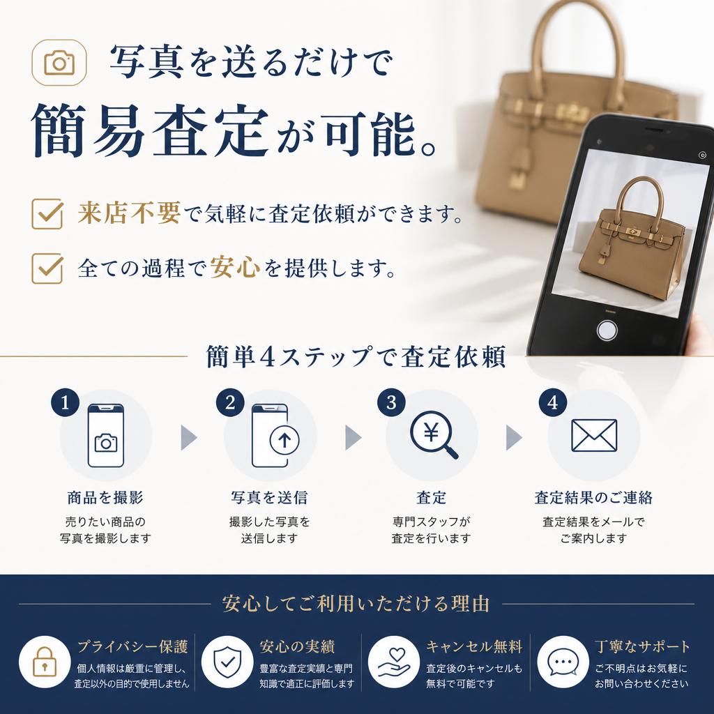 4. 安心できる査定方法