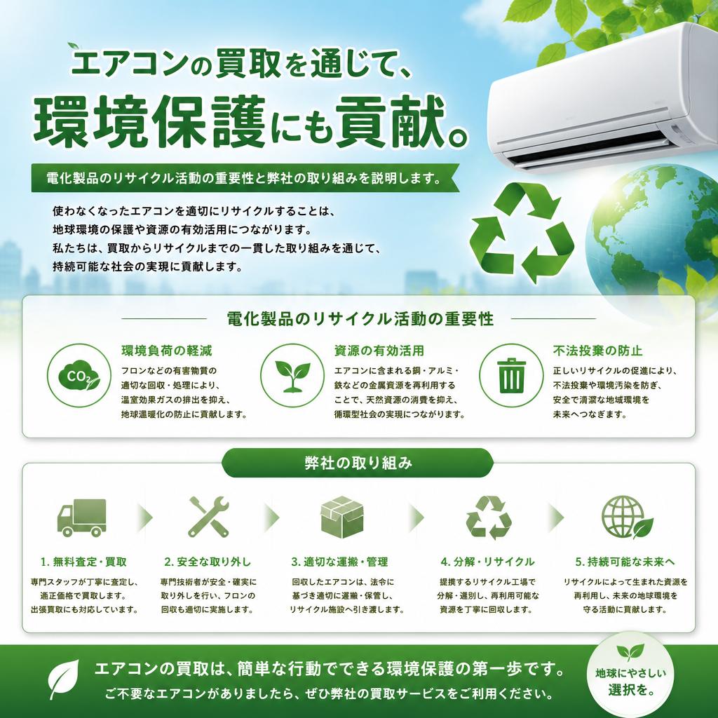 電化製品リサイクルへの取り組み