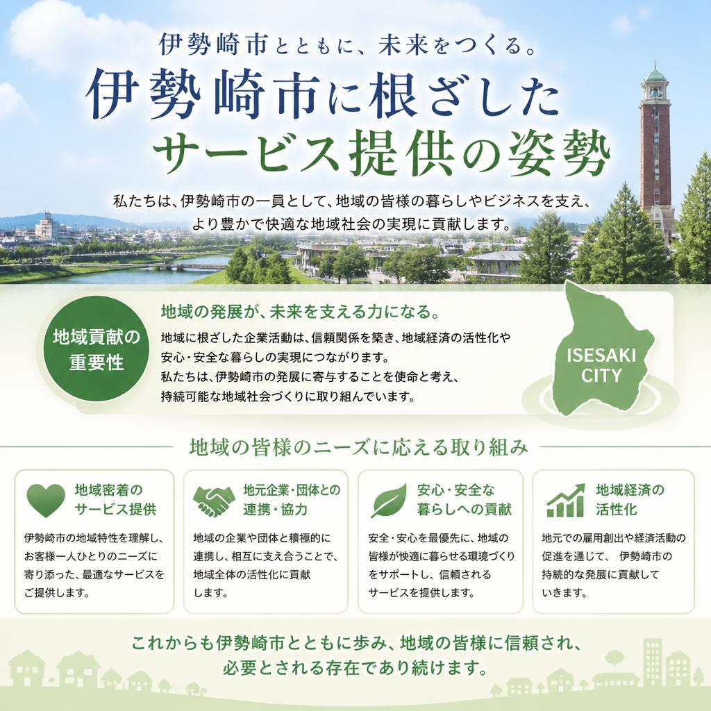 地域密着型のサービス
