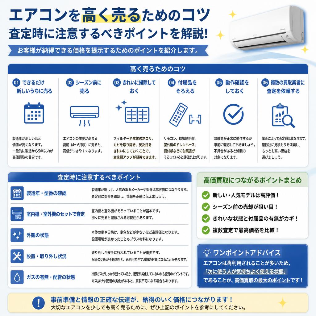高価買取を実現するポイント